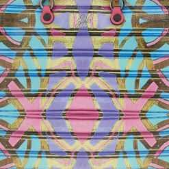 Borsa Donna a Mano con Tracolla GABS G3 PLUS Large in Pelle stampa Maori