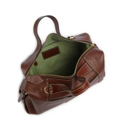 Borsa Donna a Mano con Tracolla THE BRIDGE linea Gemma in Pelle Marrone