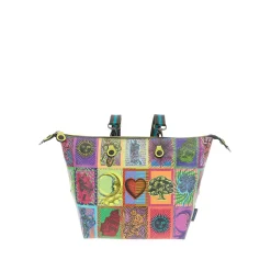 Borsa Donna a Mano con Tracolla GABS G3 PLUS Large in Pelle stampa Tarocchi