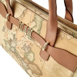 Borsa Donna a Mano con Tracolla 1A Classe Alviero Martini linea Geo Classic E044