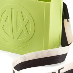 Borsa Donna a Mano con Tracolla ARMANI EXCHANGE Colore Agave Misura Piccola