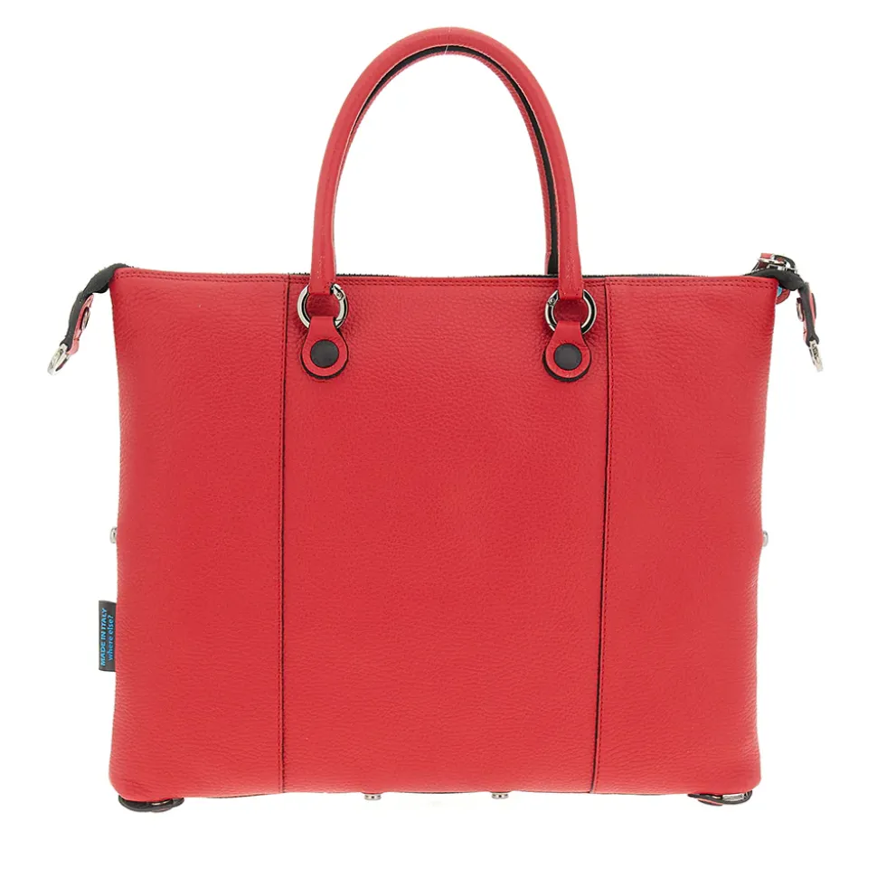 Borsa Donna a Mano con Tracolla GABS G3 PLUS Large in Pelle stampa Baci