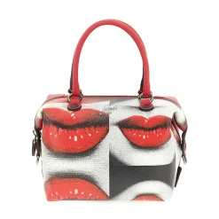 Borsa Donna a Mano con Tracolla GABS G3 PLUS Large in Pelle stampa Baci