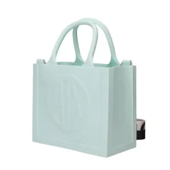 Borsa Donna a Mano con Tracolla ARMANI EXCHANGE Colore Acqua Misura Piccola