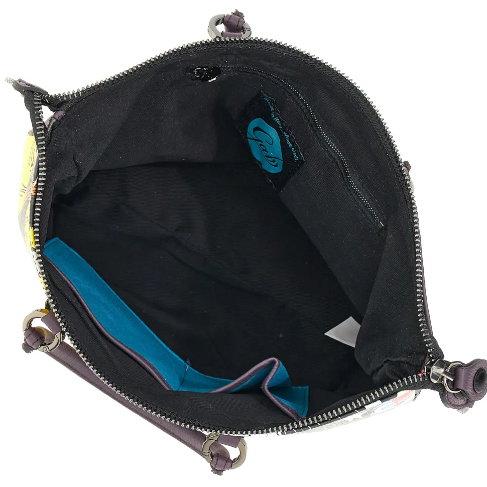 Borsa Donna a Mano con Tracolla GABS G3 PLUS Trip in Pelle stampa Messico Large