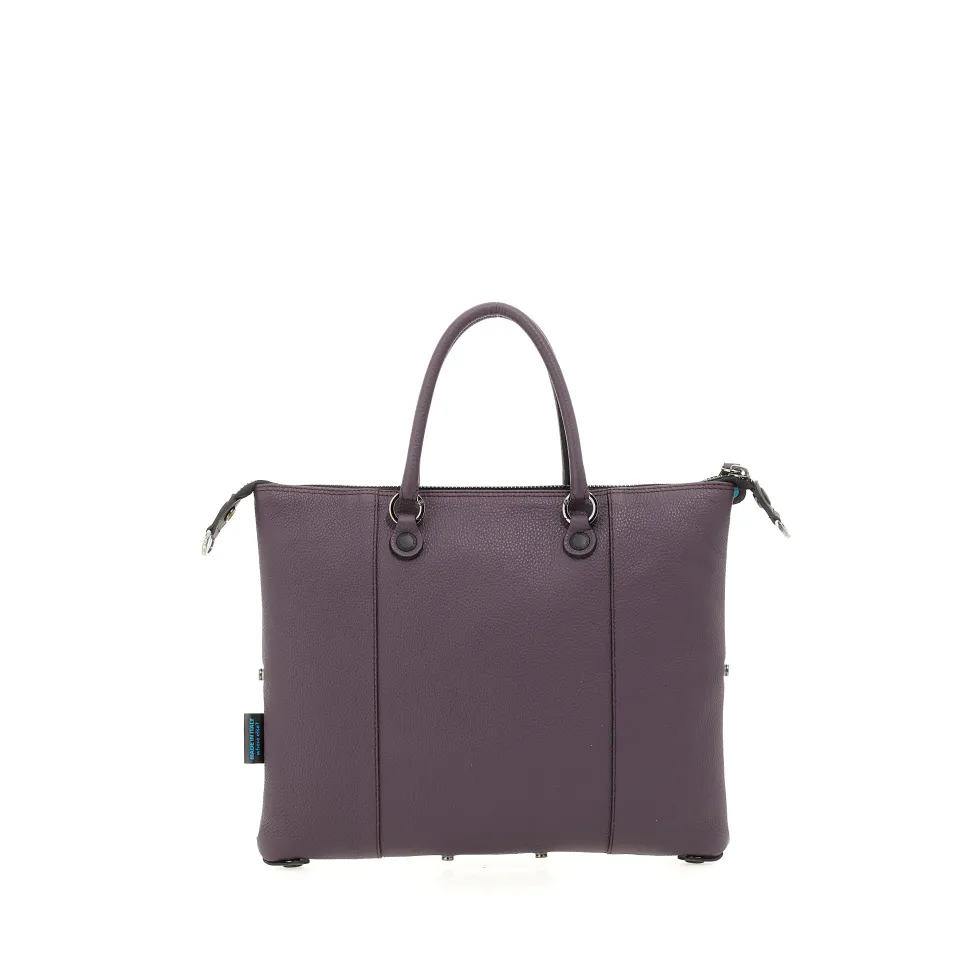 Borsa Donna a Mano con Tracolla GABS G3 PLUS Trip in Pelle stampa Messico Large