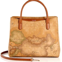 Borsa Donna a Mano con Tracolla 1A Classe Alviero Martini linea Geo Classic E003