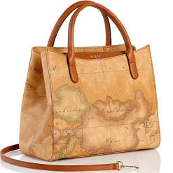 Borsa Donna a Mano con Tracolla 1A Classe Alviero Martini linea Geo Classic E003