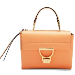 Borsa Donna a Mano con Tracolla COCCINELLE in Pelle Linea Arlettis colore Sunrise