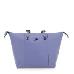 Borsa Donna a Mano con Tracolla GABS G3 PLUS Large in Pelle Martellata Viola Fiordaliso