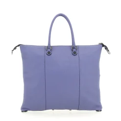 Borsa Donna a Mano con Tracolla GABS G3 PLUS Large in Pelle Martellata Viola Fiordaliso