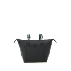 Borsa Donna a Mano con Tracolla GABS G3 PLUS Medium in Pelle Martellata Black
