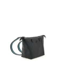 Borsa Donna a Mano con Tracolla GABS G3 PLUS Medium in Pelle Martellata Black