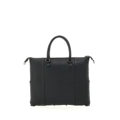 Borsa Donna a Mano con Tracolla GABS G3 PLUS Medium in Pelle Martellata Black