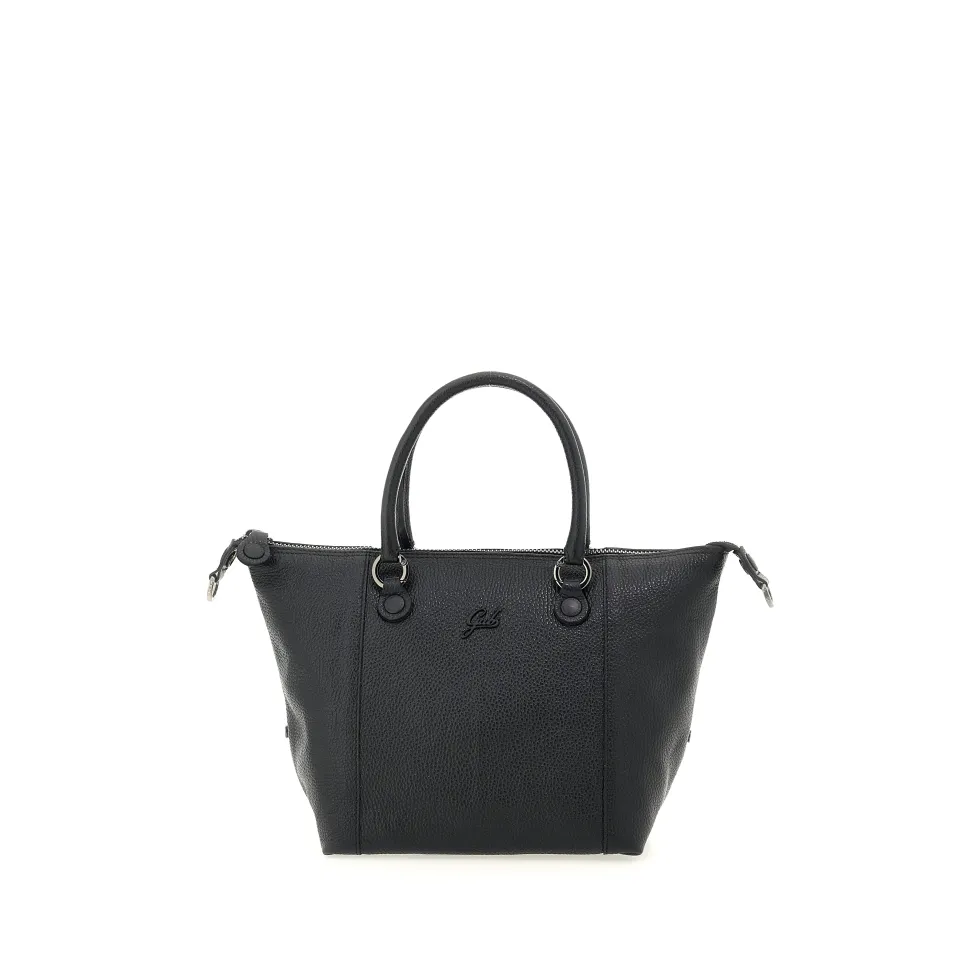 Borsa Donna a Mano con Tracolla GABS G3 PLUS Medium in Pelle Martellata Black