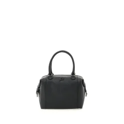 Borsa Donna a Mano con Tracolla GABS G3 PLUS Medium in Pelle Martellata Black