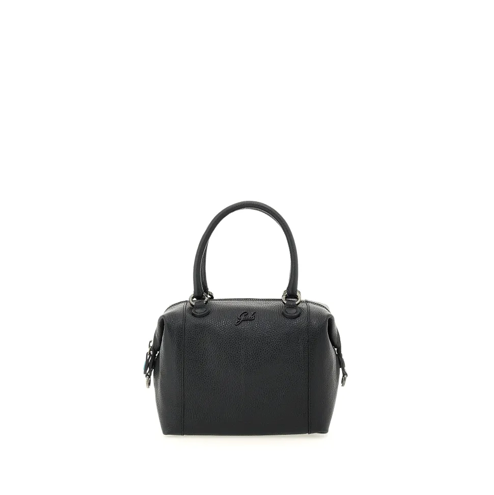 Borsa Donna a Mano con Tracolla GABS G3 PLUS Medium in Pelle Martellata Black