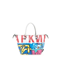 Borsa Donna a Mano con Tracolla GABS G3 PLUS Trip in Pelle stampa Graffiti Large