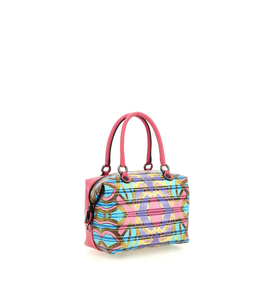 Borsa Donna a Mano con Tracolla GABS G3 PLUS Medium in Pelle stampa Maori