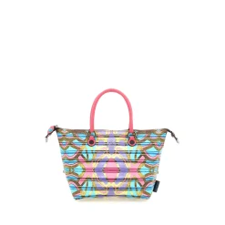 Borsa Donna a Mano con Tracolla GABS G3 PLUS Medium in Pelle stampa Maori