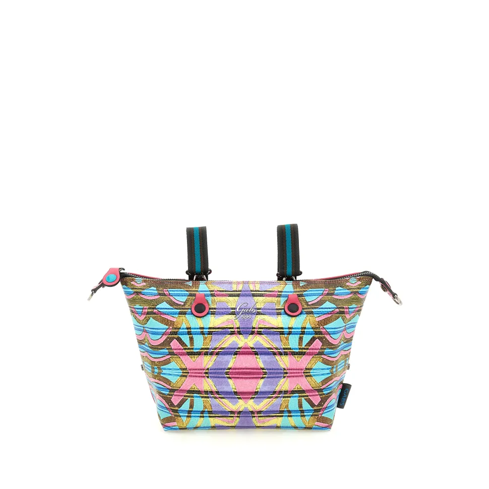 Borsa Donna a Mano con Tracolla GABS G3 PLUS Medium in Pelle stampa Maori