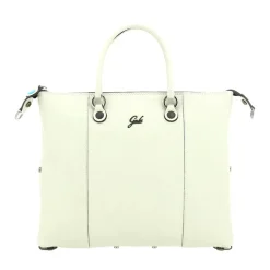 Borsa Donna a Mano con Tracolla GABS G3 PLUS Medium in Pelle Martellata Verde Colonia