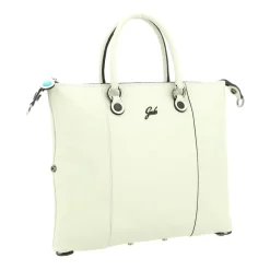 Borsa Donna a Mano con Tracolla GABS G3 PLUS Medium in Pelle Martellata Verde Colonia