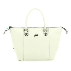 Borsa Donna a Mano con Tracolla GABS G3 PLUS Medium in Pelle Martellata Verde Colonia