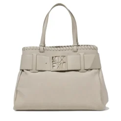 Borsa Donna a Mano con Tracolla ARMANI EXCHANGE colore Valley con Bordo Intrecciato