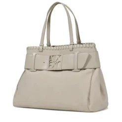 Borsa Donna a Mano con Tracolla ARMANI EXCHANGE colore Valley con Bordo Intrecciato