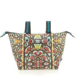 Borsa Donna a Mano con Tracolla GABS G3 PLUS Large in Pelle stampa Inferriata Liberty