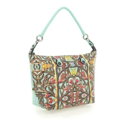 Borsa Donna a Mano con Tracolla GABS G3 PLUS Large in Pelle stampa Inferriata Liberty