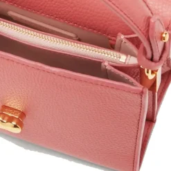 Borsa Donna a Mano con Tracolla COCCINELLE in Pelle linea Binxie Small colore Pot