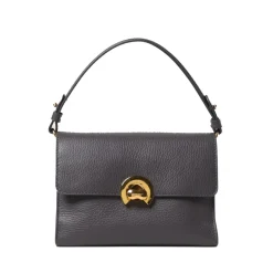 Borsa Donna a Mano con Tracolla COCCINELLE in Pelle linea Binxie Small colore Ardesia