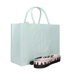 Borsa Donna a Mano con Tracolla ARMANI EXCHANGE Colore Acqua