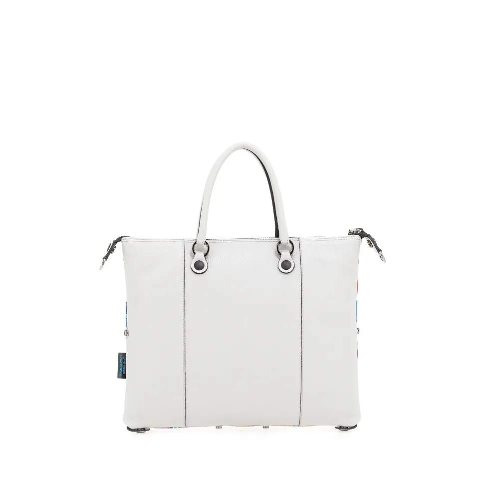 Borsa Donna a Mano con Tracolla GABS G3 PLUS in Pelle stampa Graffiti Media