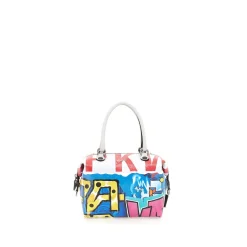 Borsa Donna a Mano con Tracolla GABS G3 PLUS in Pelle stampa Graffiti Media