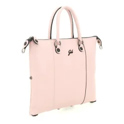 Borsa Donna a Mano con Tracolla GABS G3 PLUS Medium in Pelle Martellata Rosa Camelia