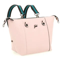 Borsa Donna a Mano con Tracolla GABS G3 PLUS Medium in Pelle Martellata Rosa Camelia