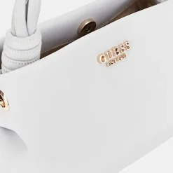 Borsa Donna a Mano GUESS Linea Sansa Colore Bianco