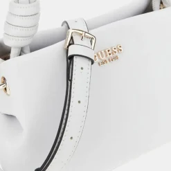 Borsa Donna a Mano GUESS Linea Sansa Colore Bianco