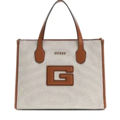 Borsa Donna a Mano GUESS Linea G - Status colore Natural - Cognac