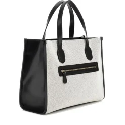 Borsa Donna a Mano GUESS Linea G - Status colore Natural - Black