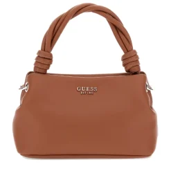Borsa Donna a Mano GUESS Linea Sansa Colore Cognac
