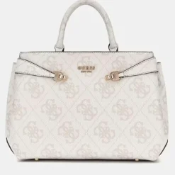 Borsa Donna a Mano GUESS Linea Lorelei colore Bone Logo