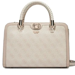 Borsa Donna a Mano GUESS Linea Orlina colore Sand Logo Misura Grande