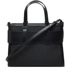 Borsa Donna a Mano Intrecciata ARMANI EXCHANGE colore Ner Misura Grande