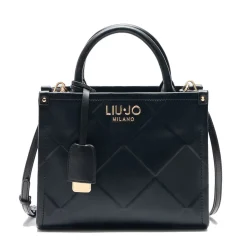 Borsa Donna a Mano LIU JO Better con Motivo a Rombi colore Nero