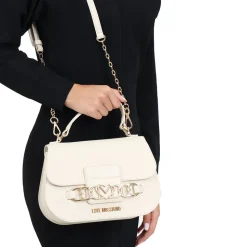 Borsa Donna a Mano LOVE MOSCHINO Avorio