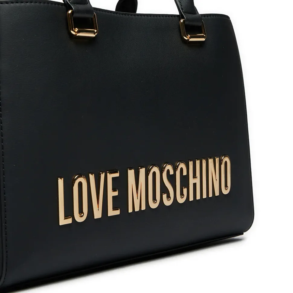 Borsa Donna a Mano LOVE MOSCHINO linea Bold Bag colore Nero
